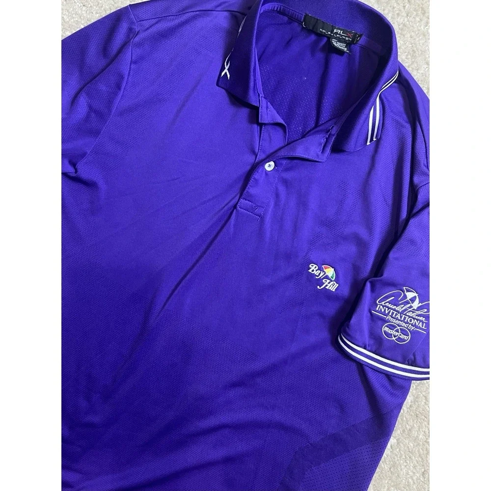 RLX Ralph Lauren Polo Arnold Palmer Invitational Bay Hill Shirt Mens M Golf